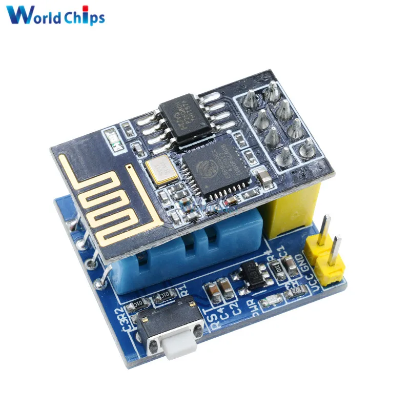 Модуль датчика температуры и влажности ESP8266 беспроводной модуль ESP01 DHT11 Wi Fi NodeMCU