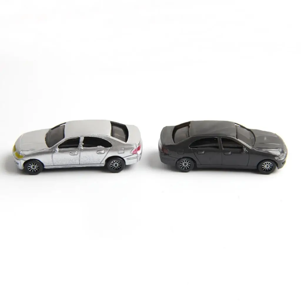 5Pcs 1:75 Scale Car Model Vehicles DIY Sand Table Building Model Materials Scene for Diorama Wargames