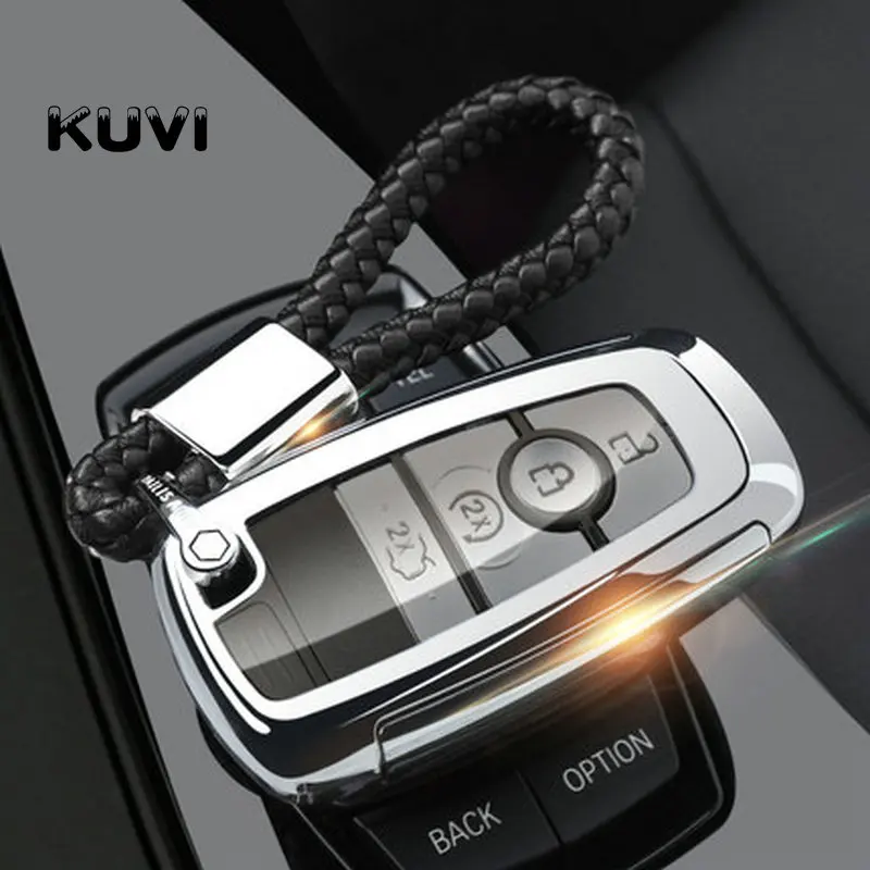 

Tpu key case cover For Ford Fusion Mustang Explorer F-150 F-250 F-350 2017 2018 Remote Key Case Shell Cover Skin Holder keychain