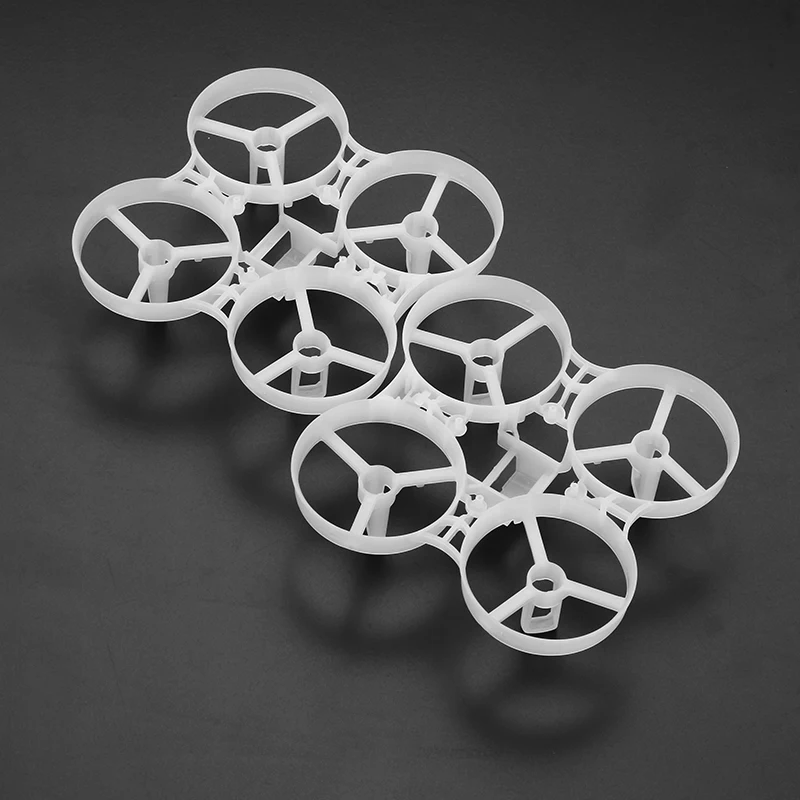 

2PCS 75mm Frame Kit for Kingkong/LDARC TINY 7X White Plastic RC Quadcopter Multirotor DIY Assembly Model Spare Parts Accessories