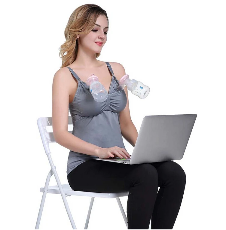 New Breast Pump Hands Free Maternity Breast Pump Milk Bra Breastfeeding