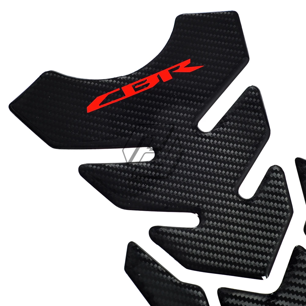 Для Honda CBR600RR CBR900RR CBR1000RR CBR1100XX 3D Карбон бак мотоцикла Pad Защитная Наклейка