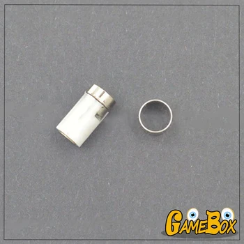 

10PCS/LOT Original Secondhand White & Black Axis Hinge For Nintend DS Lite Rotating shaft For IDSL Hinge