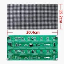 Внутренний F3.75 P4.75 Одноцветный красный светодиодный матричный модуль 304*152 мм 64*32 пикселей для светодиодный вывески светодиодный модуль дисплея