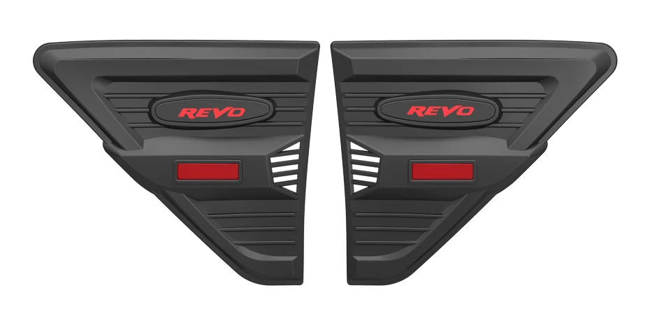 For Toyota Hilux REVO 2016 Side Vent Cover JDM Decoration Hilux REVO 2015-2017 Auto Side Wind Lamp Tuning Car Body Parts Styling 43
