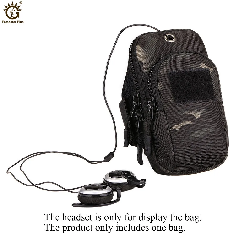 Протектор Плюс Военная Униформа Тактический Мобильный телефон с 5,5 дюймовым экраном бег музыка мешок утилита рука спортивная сумка
