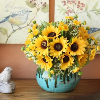 

Decoration Flower Sunflower Bountyless Fashion Artificial Flower
