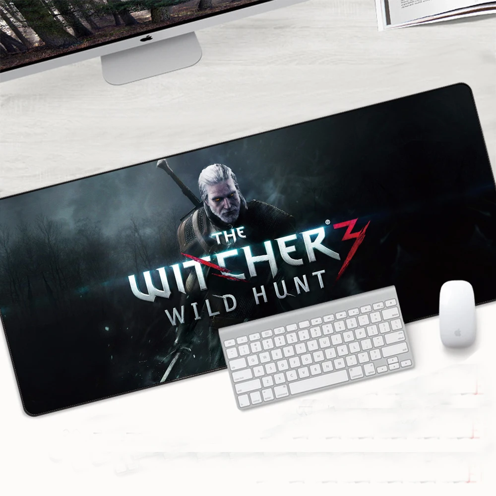

70x30cm Computer Mousepad Customize Anti-slip Speed Rubber Mouse Pad Mice Mat DIY Design The Witcher 3 Wild Hunt Mouse Play Mat