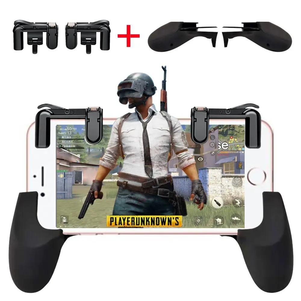

Game Gamepad For Mobile Phone Game Controller Shooter Trigger Fire Button For IOS iPhone X 8 7 6 Samsung