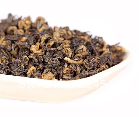 500g DianHong black tea Black BiLuoChun Tea Yunnan Free shipping | Продукты
