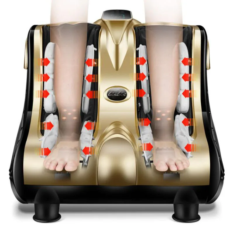 HANRIVER 2018 220 В педикюрная машина для ног, автоматический разминающий массаж ног, акупунктурный массаж икры
