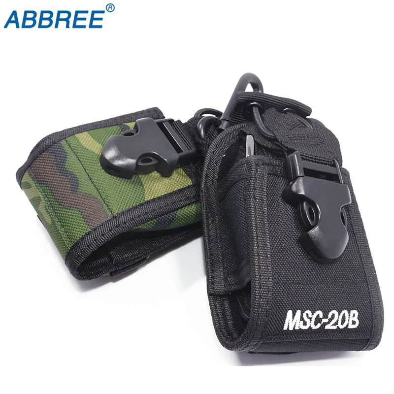 ABBREE MSC-20B держатель Чехол сумка для BaoFeng UV-5R BF-888S UV-82 рации TYT Wouuxn двухстороннее чехол для рации