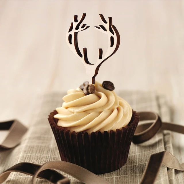 Deer Antler Cupcakes