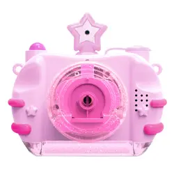 Детская пузырчатая камера выдувные игрушки Bubble освещение музыка электрическая камера автоматическая машина для пузырей Крытый открытый