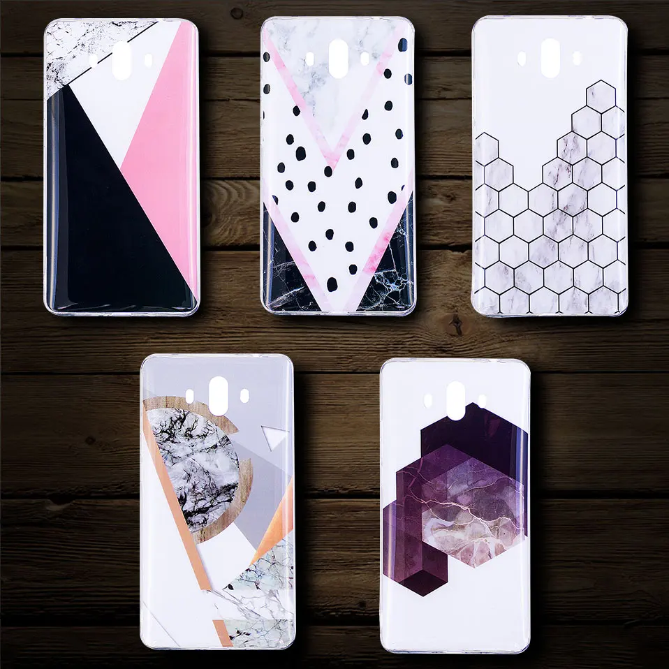 Письмо Мягкие TPU IMD Чехлы для HUAWEI Honor 9 анти стук V9 Y5 2017 случаев сзади охватывает |