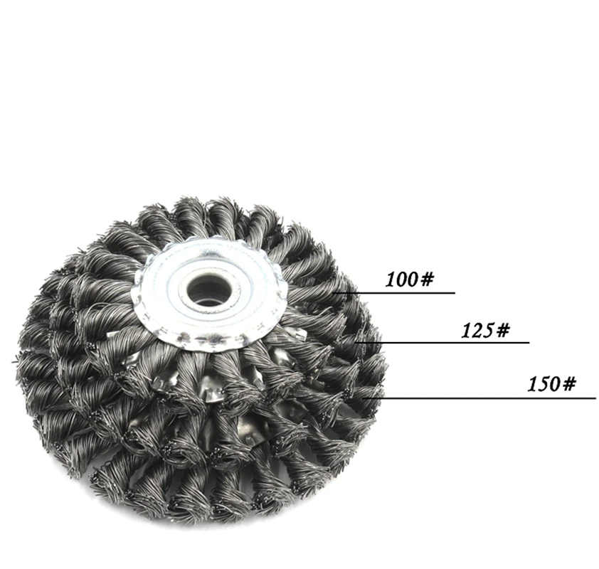 Садовая газонокосилка стальная проволока шлифовальный круг защита от поломок закругленные края триммер для сорняков