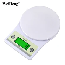 WeiHeng 7 кг 1 г цифровые кухонные весы для приготовления пищи электронные весы инструмент для взвешивания