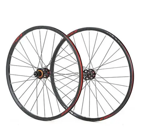 Perfect JK-MTB 26inch Mountain Bike Sealed Bearing  Carbon Fiber Wheels Wheelset 27.5 29inch Aluminum Alloy Rim 4