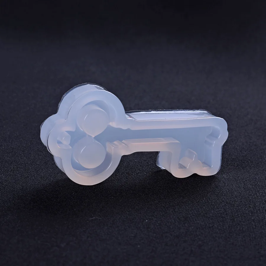 Key Model Epoxy Clear Silicone Resin Liquid Mold Pendant Casting Beads