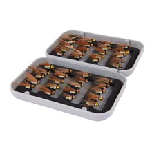 BMDT-40* Сухая муха летающие крючки Реалистичная пружинная наживка форель наживка для лосося набор с коробкой