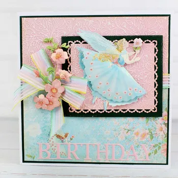 

Flower Fairy Metal Cutting Dies Stencils for DIY Scrapbooking Photo Album Decorative Embossing Paper Crafts Supplier Die Cut