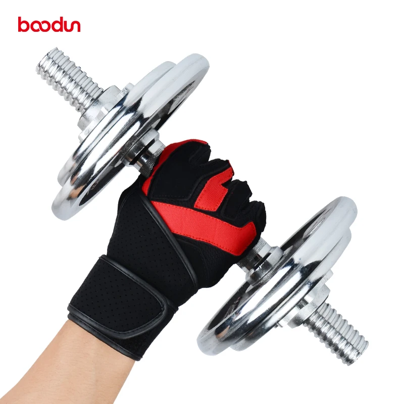 Спортивные Перчатки для фитнеса Boodun спортивные мужские перчатки из натуральной