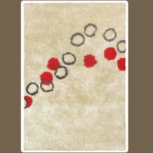 Ковер для спальни териленовый ковер короткий современный изысканный узор Лавандовый ковер la-88