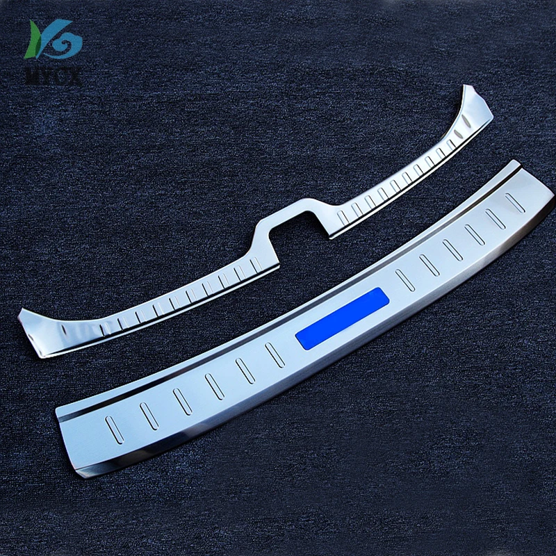 Stainless steel Rear Bumper Protector Sill Plate for Volvo 2015-2017 XC-60 XC60
