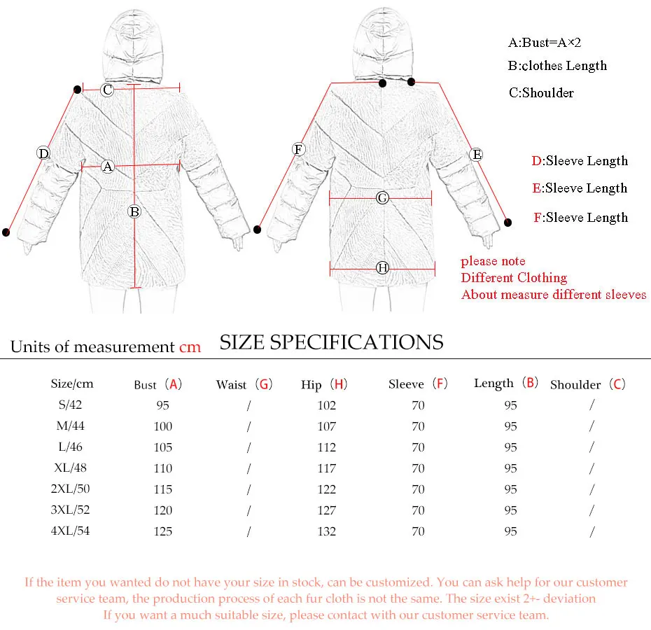 JEPLUDA Long Rex Rabbit Fur Coat With Knitted Lining Wool Natural Real Fur Coat Autumn-Winter Genuine Leather Jacket Women Parka