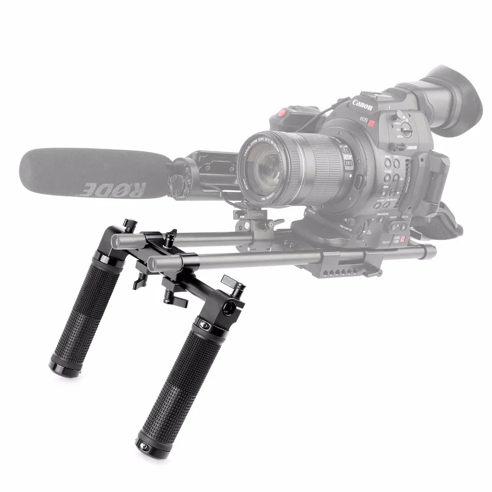  SmallRig Camera Hand Grip Handles for Dslr 15mm Shoulder Rig System Dslr Cameras Follow Focus - 099