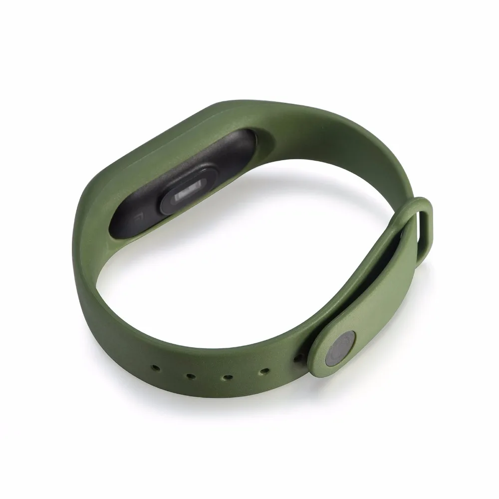 Для Xiaomi Mi Band 2 смарт браслет двойной цветной сменный силиконовый