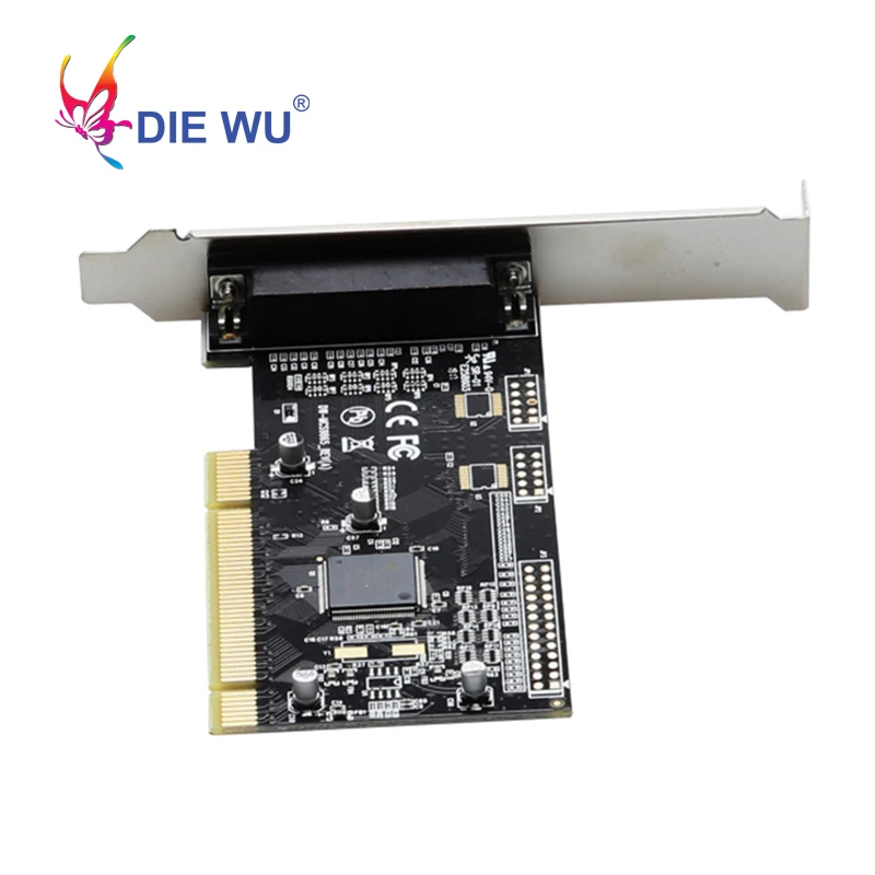 Плата расширения DIEWU PCI с параллельным портом контроллер в DB25 карта конвертера ASIX
