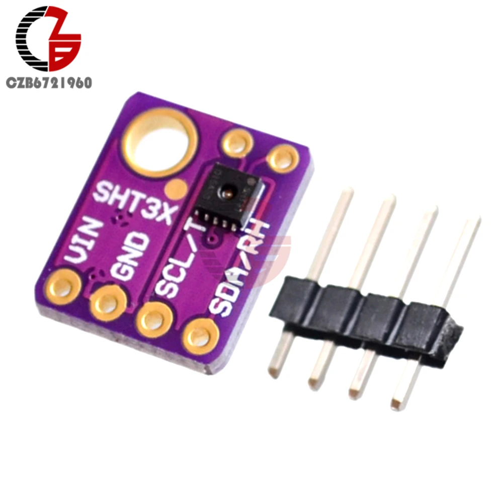 

SHT31 SHT31-D Temperature Humidity Sensor Breakout Board for Arduino Thermostat Humidistat Thermometer Hygrometer Weather Detect