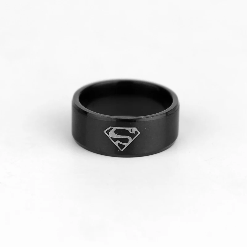 

DC Comics SUPERMAN Logo Stainless Steel BAND RING