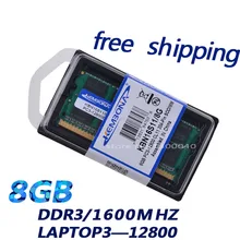 KEMBONA новые чипы памяти для ноутбуков оперативная память DDR3 1600 8G 1,5 V PC3-12800 память для ноутбуков поддерживаются Все совместимые