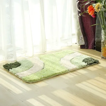 

High Quality Bath Mat Bathroom Non-slip Mats and Rugs Microfiber Carpet for Bathroom Kitchen Bedroom 50x80cm Decoration DW018