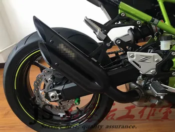 

For Kawasaki Z900 motorcycle modified double tube back pressure muffler exhaust pipe direct lossless installation