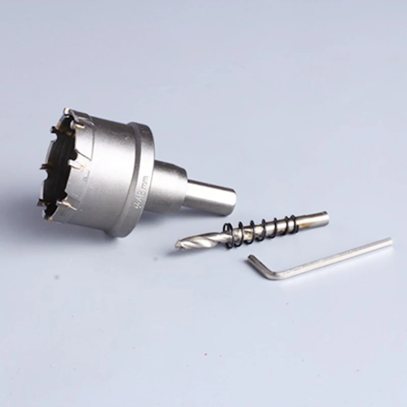 Набор сверл Paowuxian с твердосплавным наконечником 15, 38, 53, 50, 55, 60, 65, 70, 80, 90 мм, для кольцевой пилы из нержавеющей стали, металлического сплава Набор сверл Paowuxian с твердосплавным наконечником 15, 38, 53, 50, 55, 60, 65, 70, 80, 90 мм, для кольцевой пилы из нержавеющей стали, металлического сплава