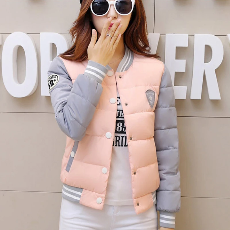 2019 New winter jacket women Korea fashion uniform warm jackets winter cotton coat women female parkas Women's jacket