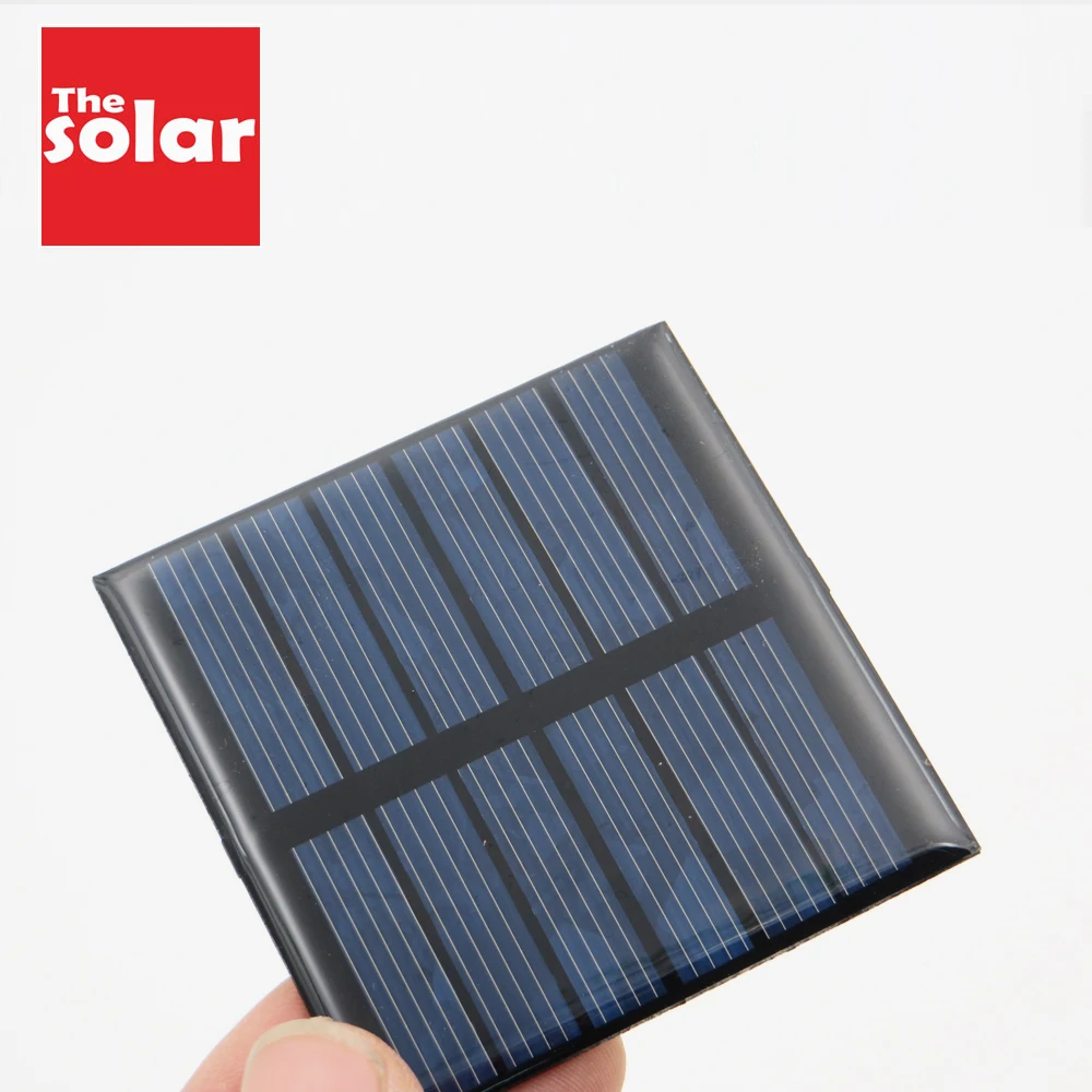 

3V 120mA Solar cells Epoxy Polycrystalline Silicon DIY Battery Power Charger Module small solar Panels toy
