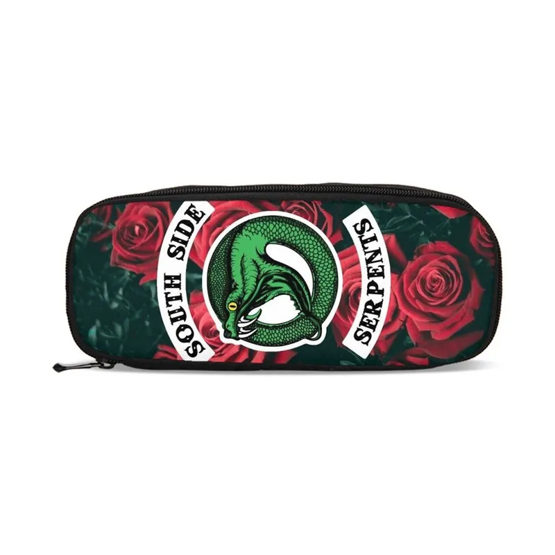 

VEEVANV Purse Fashion Riverdale South Side 3D Printing Pencil Bag For Girls Boys Pen Holder Pencil Pouch Kids Purse Sac A Main