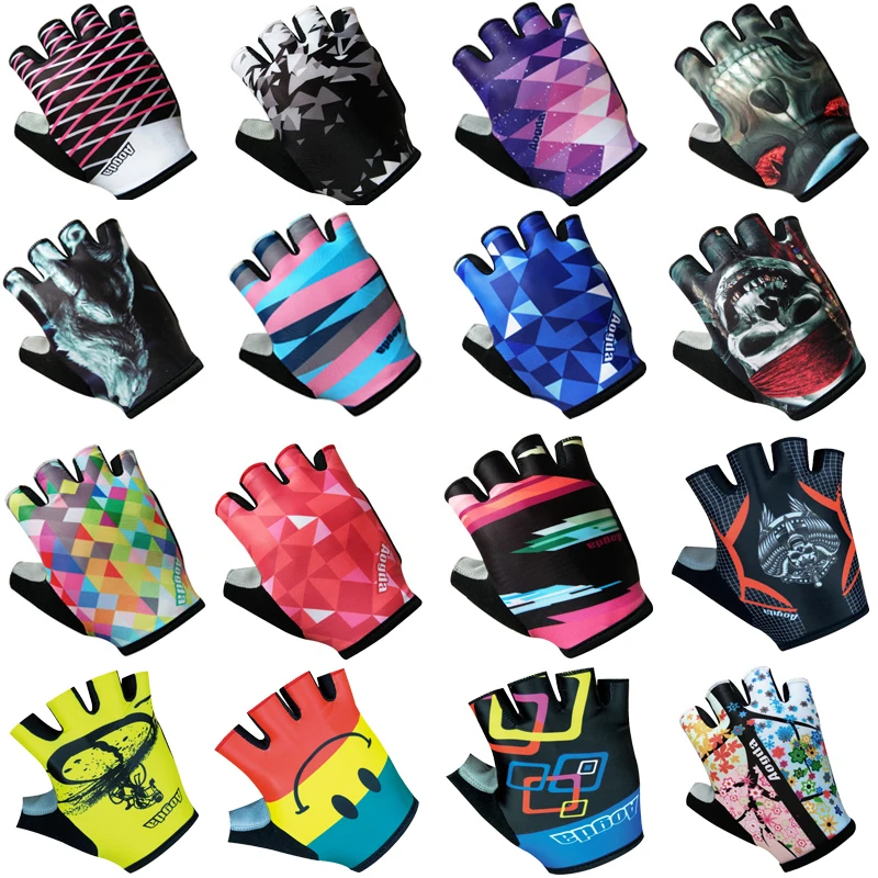 Hot Summer Cycling Gloves Gel Half Finger Shockproof Sport Gym Gloves