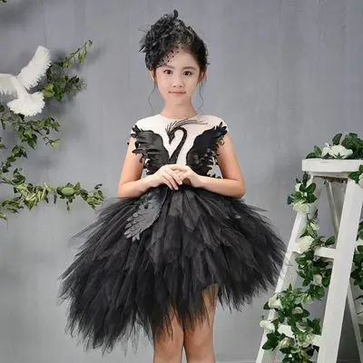 Детская кружевная вышитая юбка для девочек платье принцессы Детские платья для девочек, вечернее платье для маленьких девочек Vestido L206