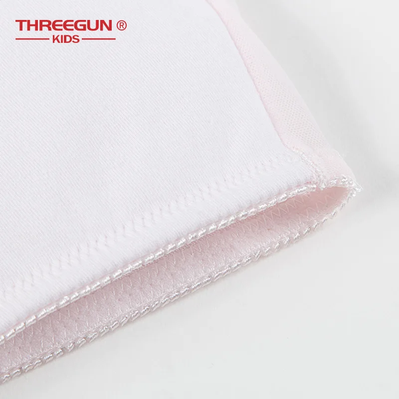 Тренировочные бюстгальтеры для девочек THREEGUN хлопковые удобные подростков