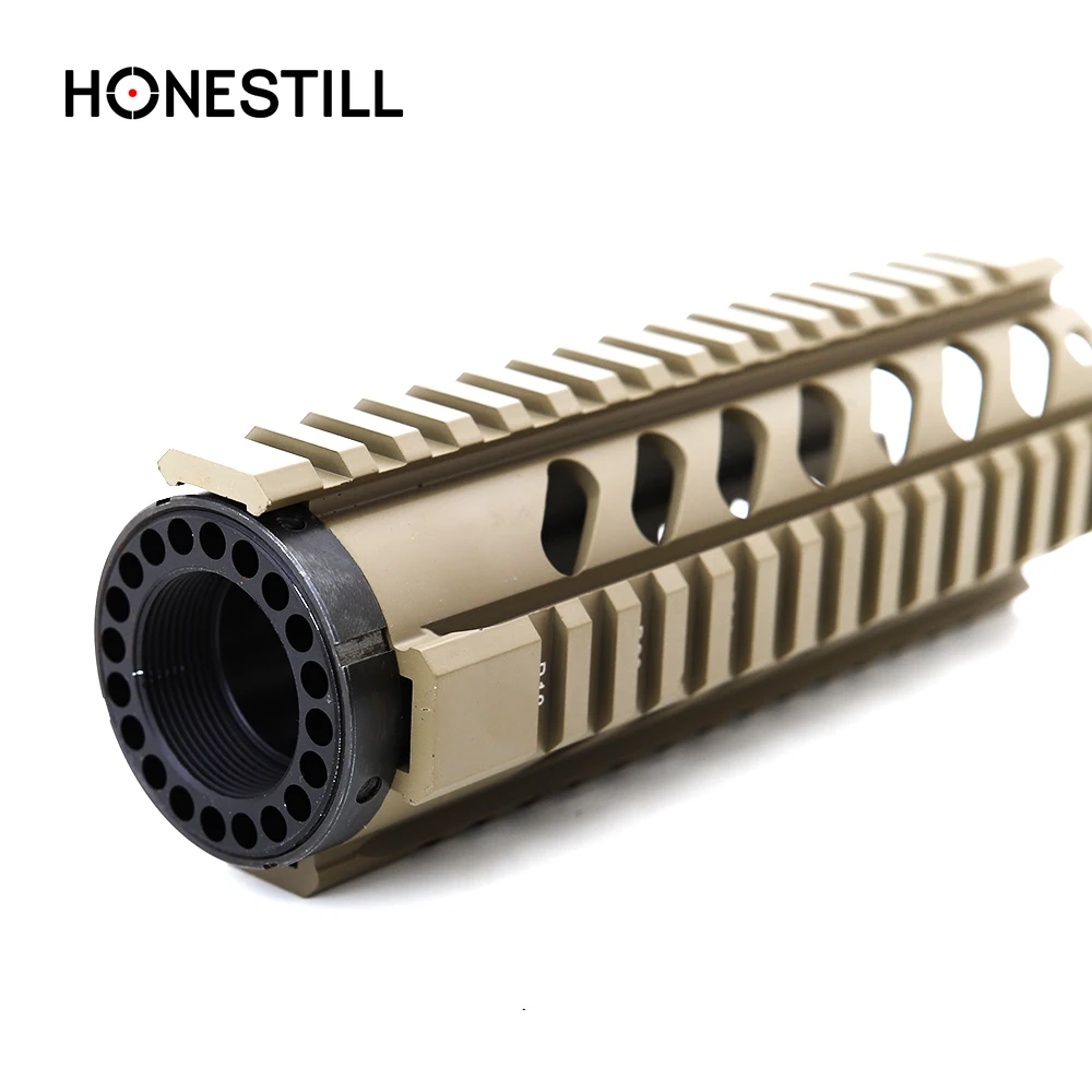 

7 inch Free Float Handguard Steel Ar15 Keymod slanted hole 7 Inch Handguard Quad Rail Mount AR .223/5.56 AR-15 M16 M4