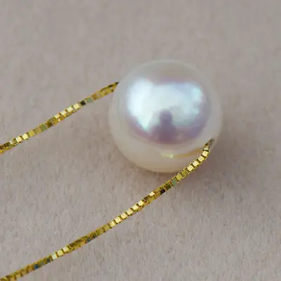 

Free shipping hot sale Women Bridal Wedding Jewelry >>natural 10-11mm south seas pearl necklace 17inch