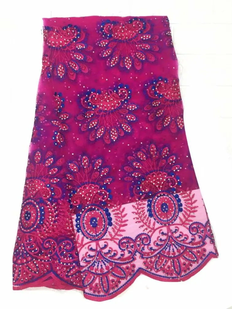 

african net lace high quality latest african 2019 french tulle lace fabric embroidery lace fabric