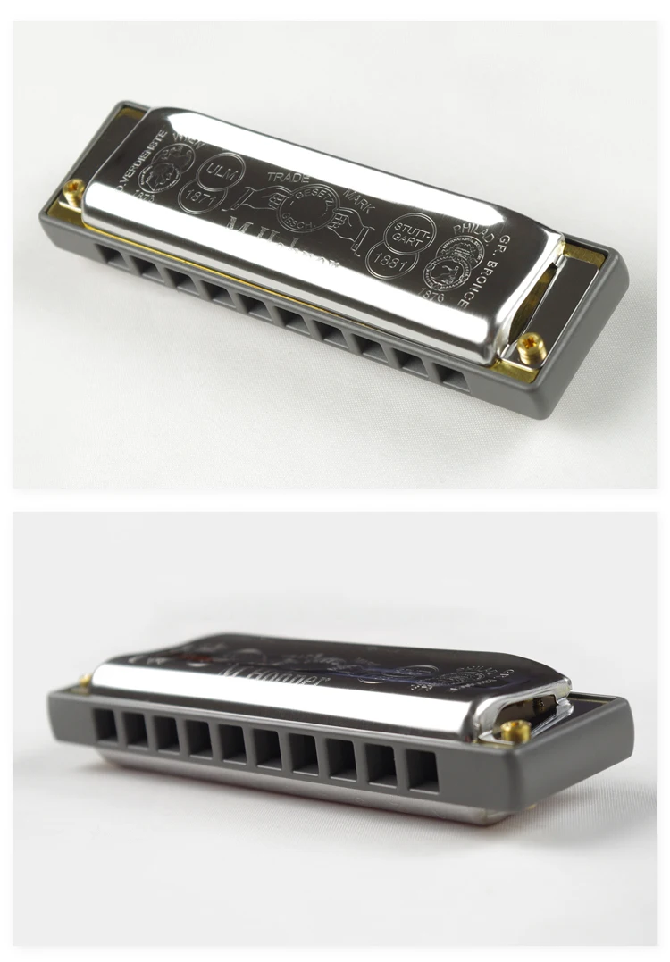 Hohner 10 Hole Rocket диатоническая Губная гармошка полимерная расческа блюз Арфа, Ключ C с подарками