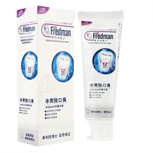 110 г ледяное удаление Bad breathзубная паста отбеливание зубов Чистка гигиены полости рта мятный аромат Уход красота уход за зубами Прямая