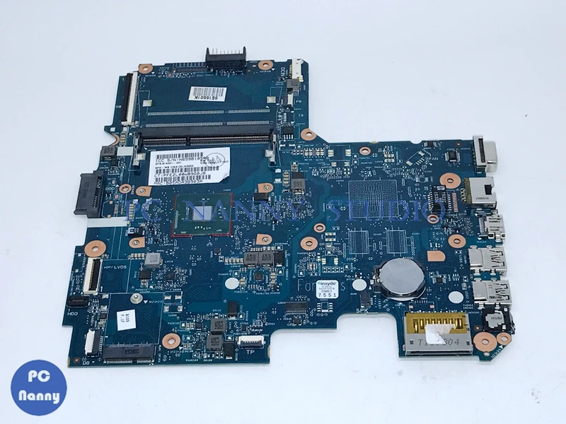 PCNANNY 814051-001 6050a2730601 основная плата для HP 240 G4 14-AC Рабочая материнская ноутбука N3050 CPU |